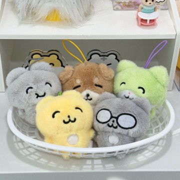 8cm 기본 스탠딩 봉제키링(5종)