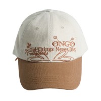 [FLOWER] KNOT CAP_CAMEL 