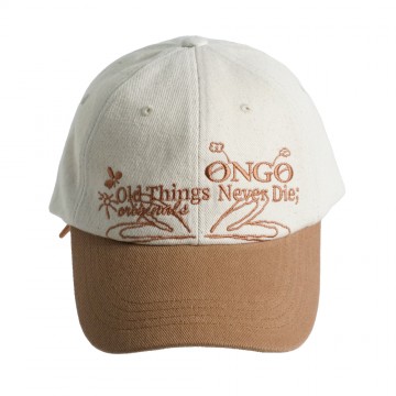 [FLOWER] KNOT CAP_CAMEL 