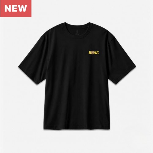 Peanut Logo T-Shirt Photo Card set (Black)
