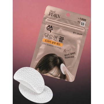 韓國 DAISO 乾洗髮綿片 (4片裝)