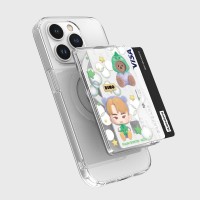 [Puzzle SEVENTEEN X EARP EARP] MagSafe WALLET (DINO)