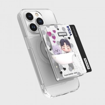 [Puzzle SEVENTEEN X EARP EARP] MagSafe WALLET (WOOZI)