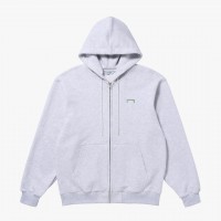 HATTRICK GOAL FULL ZIP-UP HOODIE-MELANGE GREY
