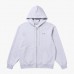 HATTRICK GOAL FULL ZIP-UP HOODIE-MELANGE GREY