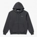 HATTRICK GOAL FULL ZIP-UP HOODIE-CHARCOAL