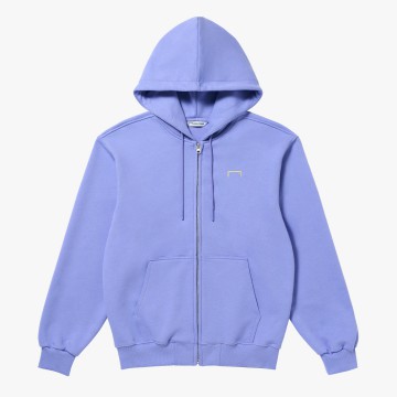 HATTRICK GOAL FULL ZIP-UP HOODIE-VINTAGE BLUE