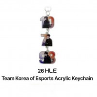 [HLE] 26 HLE Team Korea of Esports Acrylic Keychain