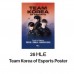 [HLE] 26 HLE Team Korea of Esports Poster