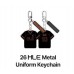 [HLE] 26 HLE Metal Uniform Keychain