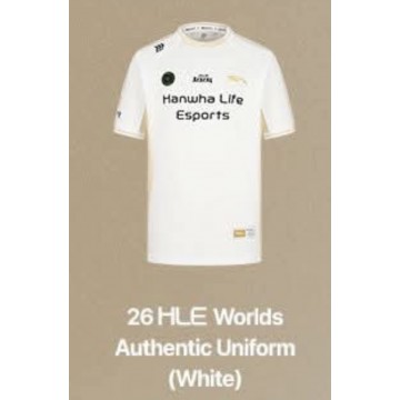 [HLE] 26 HLE Worlds Authentic Uniform (White)