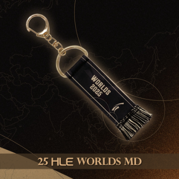 [HLE] [일반판매] 25 HLE WORLDS Mini Scarf Keychain