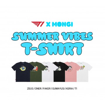 [T1 X Mongi] Summer Vibes T-Shirt