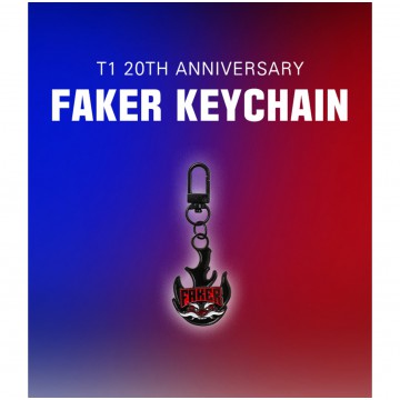 T1 20th Anniv. Faker Keychain