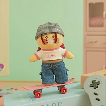 Kakao Friends Y2K 長身春植鎖匙扣 - 孖辮款