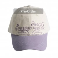 Pre-order [FLOWER] KNOT CAP_PURPLE 