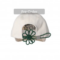 Pre-order [FLOWER] KNOT CAP - GREEN 