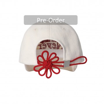Pre-order [FLOWER] KNOT CAP - RED
