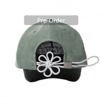 Pre-order [CORDUROY FLOWER] KNOT CAP - MINT