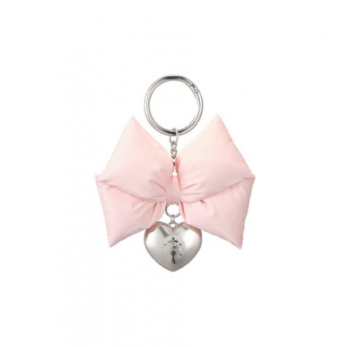 韓國Sturbucks DearLove蝴蝶結小盒心心鏡面鑰匙扣 韓國Sturbucks DearLove蝴蝶結小盒心心鏡面鑰匙扣