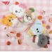 T1 Ice-Cream Animal Friends Plushie Keychain T1 Ice-Cream Animal Friends Plushie Keychain