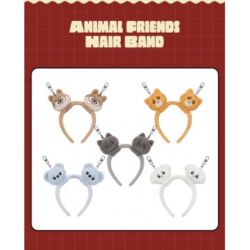 [E9] Animal Friends Hair Band