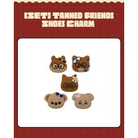 [E6] [SET] Tanned Friends Shoes Charm