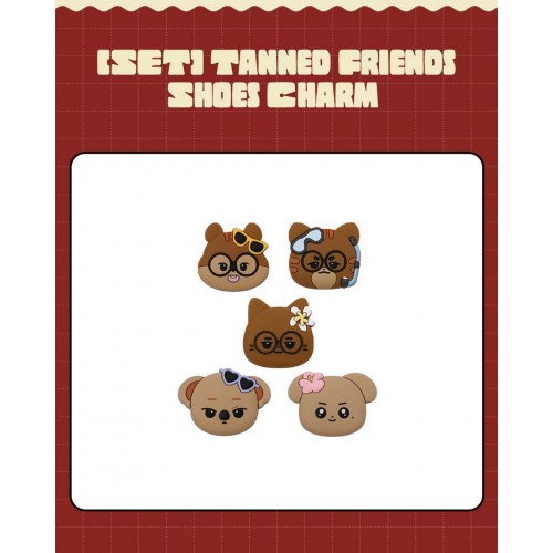 [E6] [SET] Tanned Friends Shoes Charm
