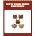 [E6] [SET] Tanned Friends Shoes Charm