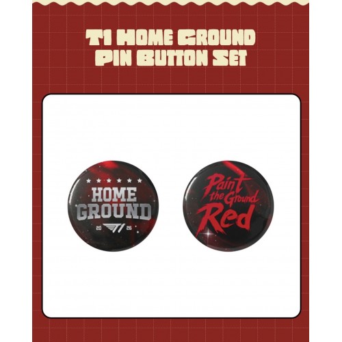 [G10] T1 Home Ground Pin Button Set 