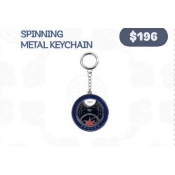 [Pre-Order] 2026 T1 暗行天文 Spinning Metal Keychain