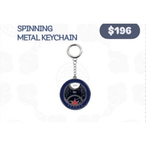 [Pre-Order] 2026 T1 暗行天文 Spinning Metal Keychain
