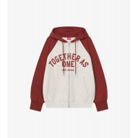 Together Zip-Up Hoodie - Oatmeal