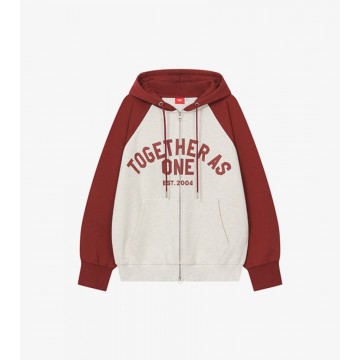 Together Zip-Up Hoodie - Oatmeal