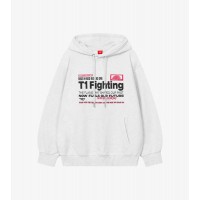 T1 Fighting Hoodie - Grey