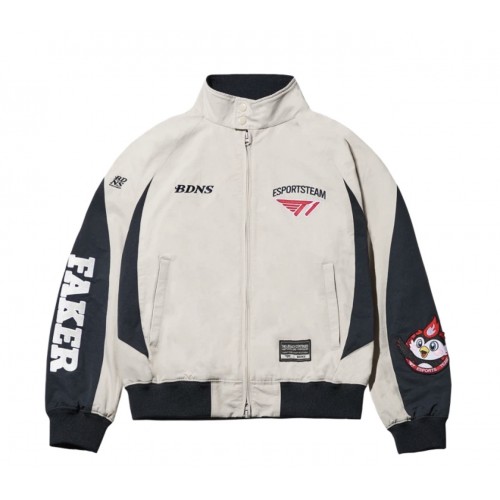 [Pre-Order] BDNS x T1 Base Jacket Beige