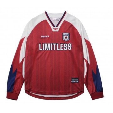 [Pre-Order]  BDNS x T1 Long Sleeve Jersey Red