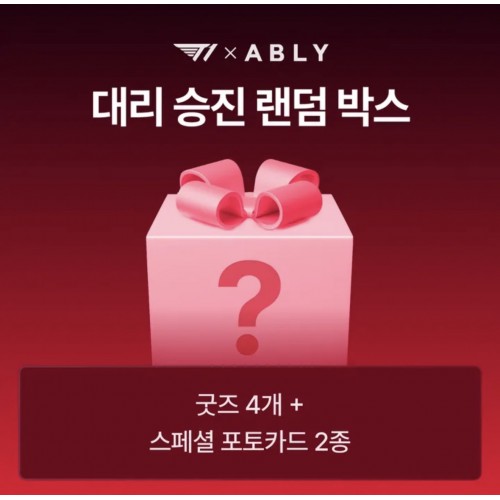 ABLY X T1 福袋套裝.2 (隨機商品 4 件 +隨機小卡 2 張)