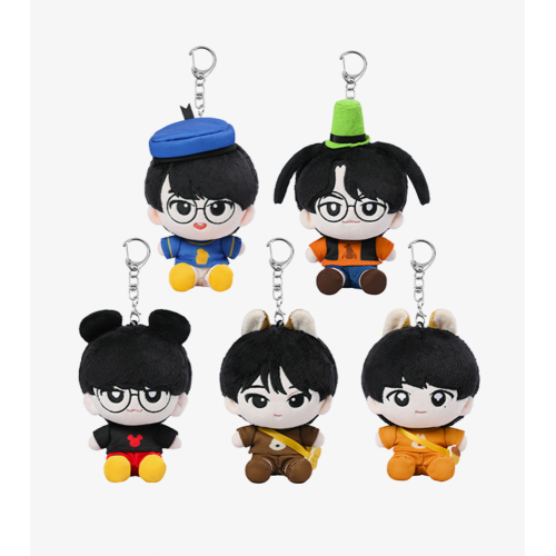 [Pre-Order] T1 x Mickey & Friends plush keyrings