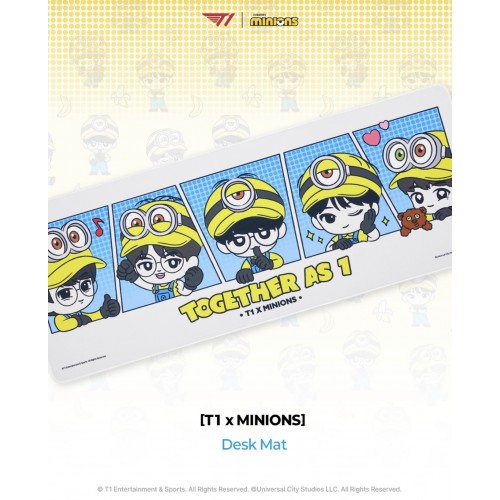  [T1 x Minions] Desk Mat