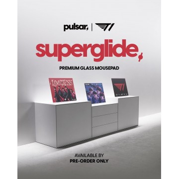 Pulsar X T1 Mouse Pad * 玻璃製品,請自行承擔運輸風險*