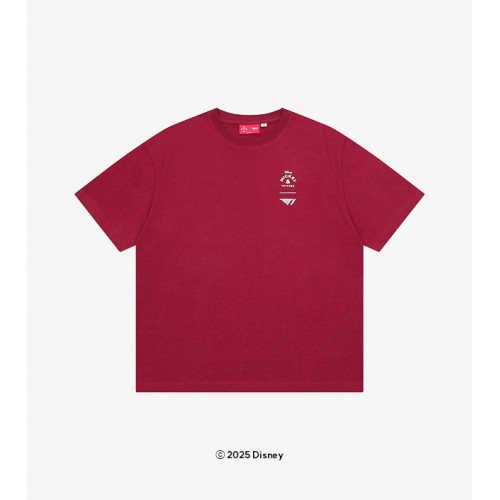 Disney_T1 Together T-Shirt_Burgundy