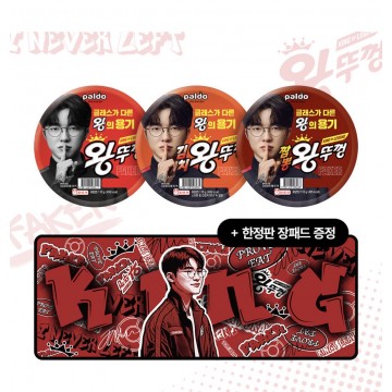 Paldo x Faker 限定滑鼠墊（不包括杯麵）