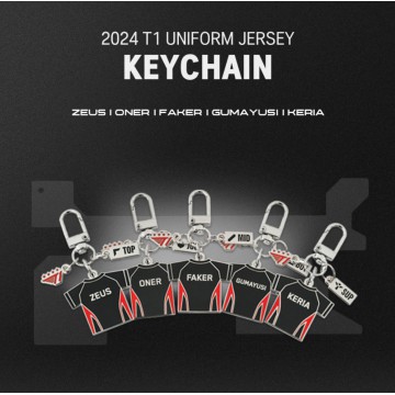 2024 T1 Uniform Jersey Keychain