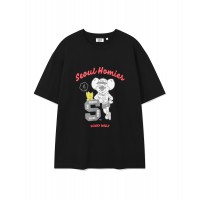 [SSS] 키키&알라킴 프렌즈 반팔 티셔츠 블랙