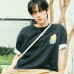 키키 오션 그래픽 반팔 티셔츠 화이트