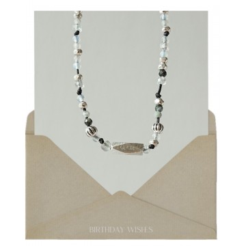 10月) 부드러운 용기, line bracelet