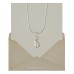 10月) 부드러운 용기, silver necklace