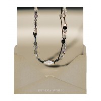 2月) 我內心的和平，double line bracelet