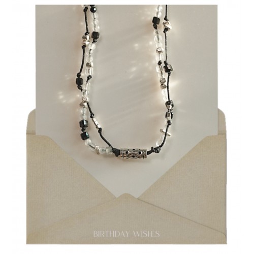 4月) 드림캐처, double line bracelet